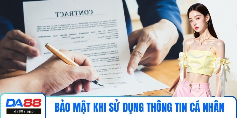 Chính sách bảo mật khi sử dụng thông tin cá nhân người dùng