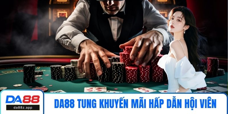 DA88 tung loạt khuyến mãi hấp dẫn hội viên